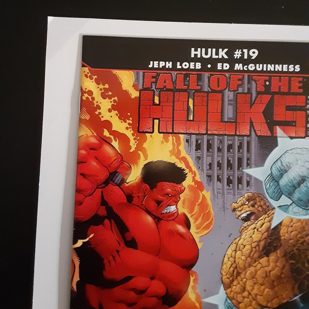 HULK #19 (2008 SERIES) RED HULK COVER BY ED MCGUINNESS, WRITTEN BY JEPH LOEB - Picture 2 of 11